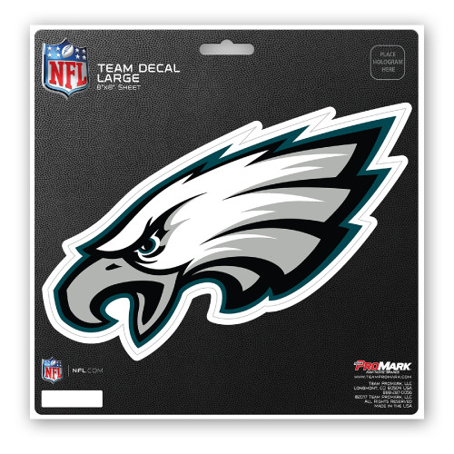8" NFL Philadelphia Eagles Large Decal Sticker - IMAGE 1