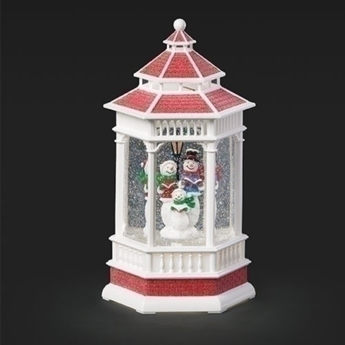 10.5" LED Lighted Gazebo Christmas Tabletop Decoration - IMAGE 1