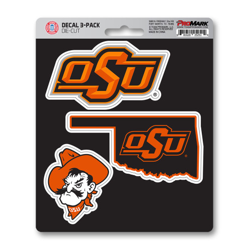 3ct NCAA Oklahoma State University Cowboys Automotive Decal Stickers 6.25” - IMAGE 1