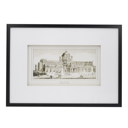 Architecture Framed Wall Art - 19.75" x 27.5" - IMAGE 1