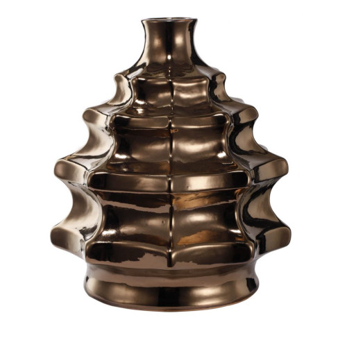 Decorative Ceramic Vase - 10.5" - IMAGE 1
