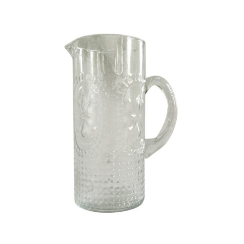 Lela Pitcher Decoration - 10.5" - Clear - IMAGE 1