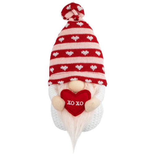 Plush "XOXO" Valentine's Day Gnome - 10" - IMAGE 1