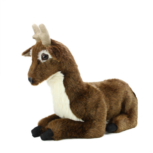 20" Life-Like Extra Soft and Cuddly Plush Deer Stuffed Animal Hug - IMAGE 1