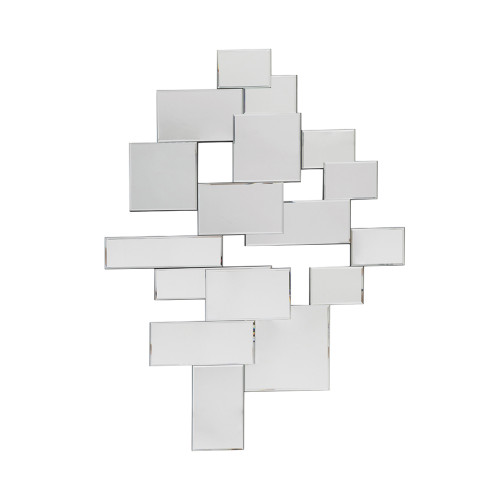 Geometric Wall Mirror - 3.25' - Clear - IMAGE 1