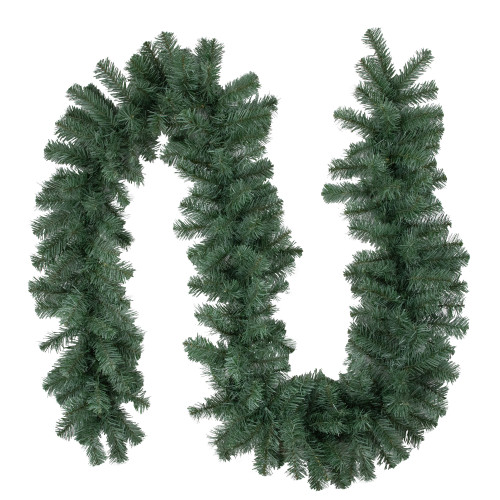 9' x 12" Colorado Blue Spruce Artificial Christmas Garland, Unlit - IMAGE 1
