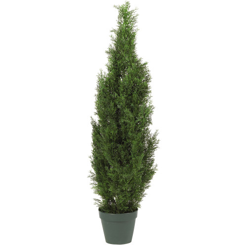 4' Cedar Artificial Silk Potted Tree - IMAGE 1