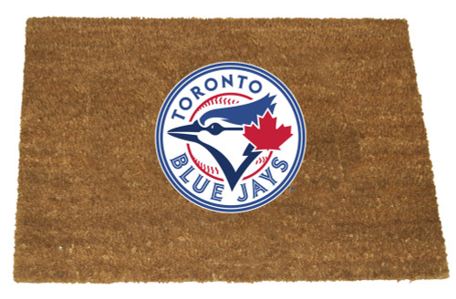 MLB Toronto Blue Jays Rectangular Coir Door Mat 29.5" x 19.5" - IMAGE 1