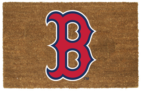 MLB Boston Red Sox Rectangular Coir Door Mat 29.5" x 19.5" - IMAGE 1