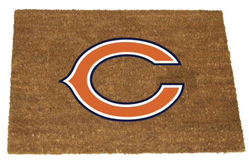 NFL Chicago Bears Logo Rectangular Coir Door Mat 29.5" x 19.5" - IMAGE 1