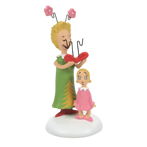 Department 56 Dr Seuss Grinch Cindy Lou Who's Surprise Christmas Figure #6009730 - IMAGE 1