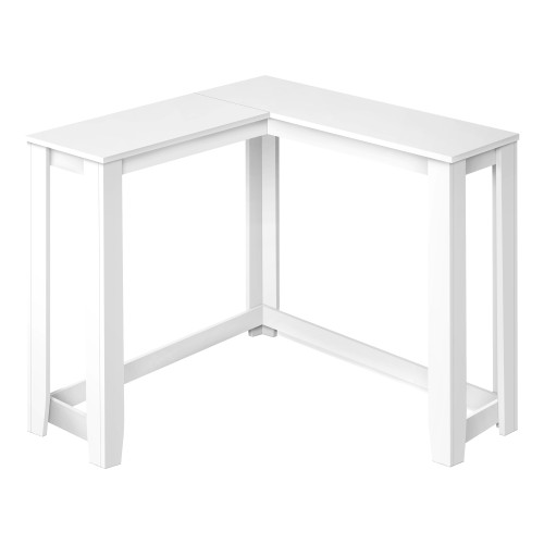 L-Shaped Console Table - 35.5" - White - IMAGE 1