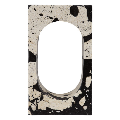 Abstract Coral Stone Handcrafted Sculpture - 15" - IMAGE 1