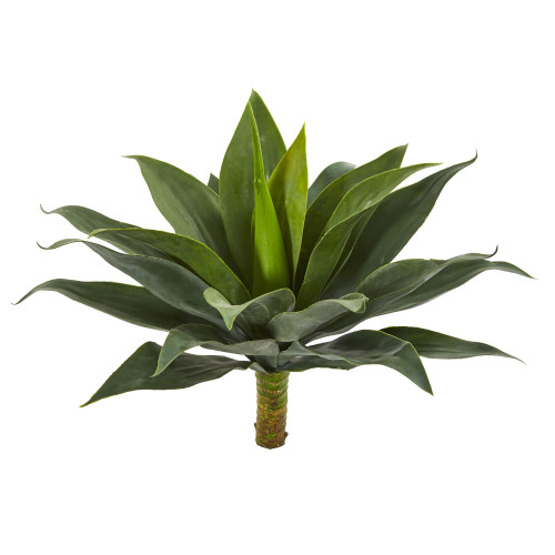 Set of 2 Artificial Large Agave Plant 20" - IMAGE 1