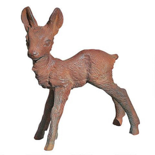 15" The Deer Fawn Outdoor Garden Statue - IMAGE 1