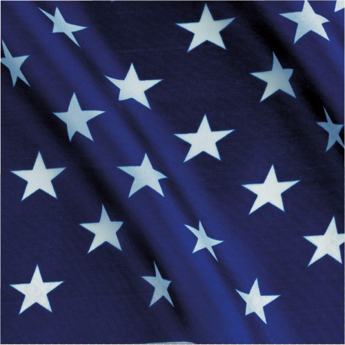 American Flag Disposable Napkins - 12.75" - Blue and White - Club Pack of 192 - IMAGE 1