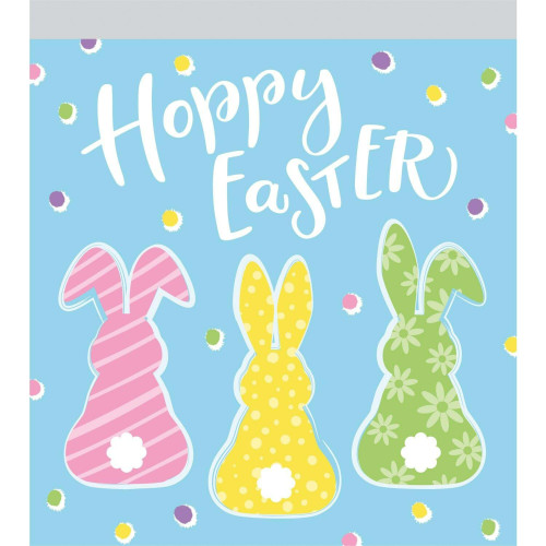 Hoppy Easter Party Treat Sandwich Bags - 7" - Multicolor - Club Pack of 120 - IMAGE 1