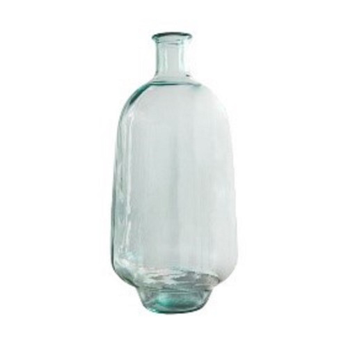 Tapered Neck Glass Vase - 23.5" - Clear - IMAGE 1