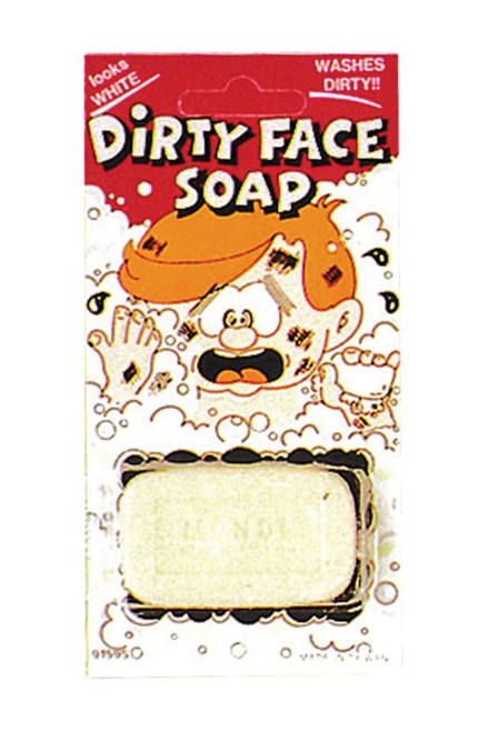 Beige Soot Soap Rack Pack Halloween Prank Prop - IMAGE 1
