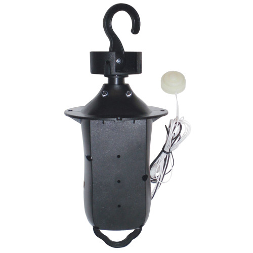 7" Black Turning Motor with Scary Sounds Halloween Prop - IMAGE 1