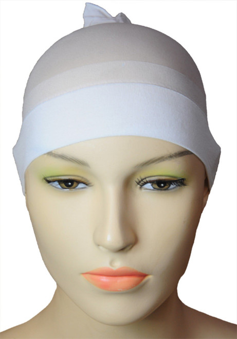 Gray Stocking Wig Unisex Adult Halloween Cap Costume Accessory - One Size - IMAGE 1