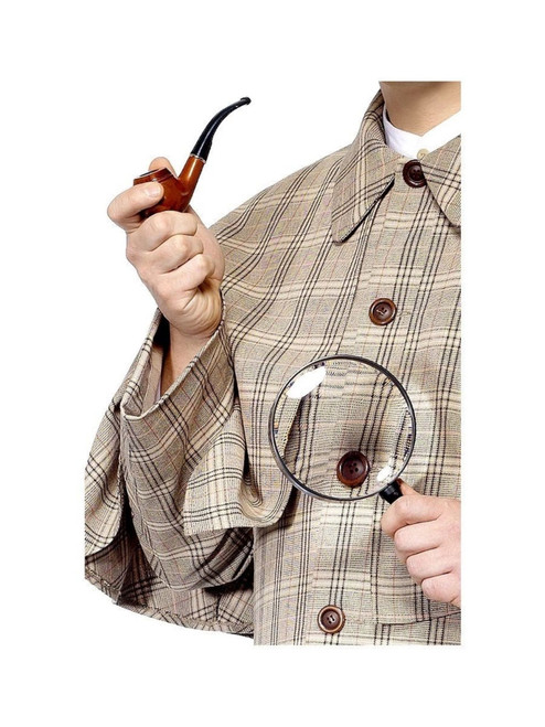 30" Brown Tales of Old England Sherlock Holmes Men Adult Halloween Kit Costume Accessory - IMAGE 1