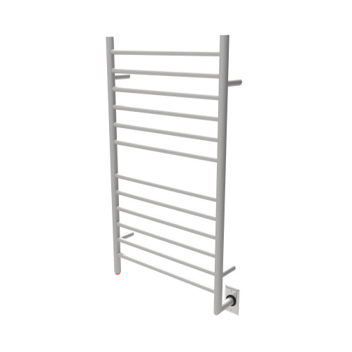 43" Stainless Steel Large Hardwired Straight Brushed 12 Bar Towel Warmer - IMAGE 1