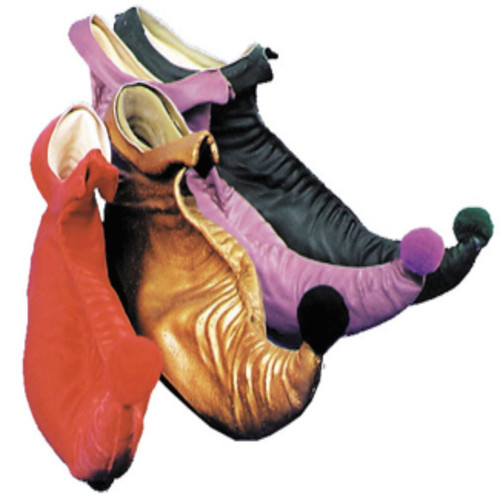 Red Unisex Adult Halloween Shoe Costume Accessory - Large - IMAGE 1