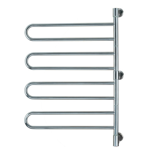 37" Stainless Steel Jill Model B004 Polished 8 Bars Plug In Towel Warmer - IMAGE 1