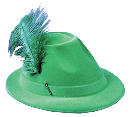 Green Alpine Unisex Adult Halloween Hat Costume Accessory - One Size - IMAGE 1