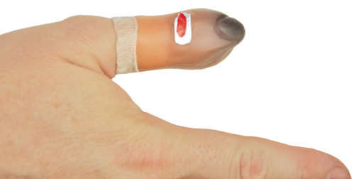 Black and Brown Bruised Unisex Adult Halloween Thumb Costume Accessory - One Size - IMAGE 1