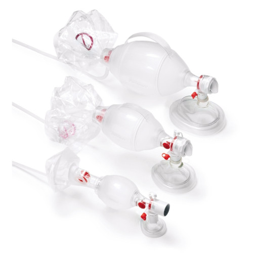 24" Kemp USA Ambu Bag Infant Valve Mask - IMAGE 1