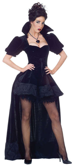 Black Mirror Mirror Adult Women's Halloween Costume - Small - IMAGE 1