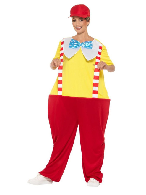 Yellow and Red Jolly Storybook Unisex Adult Halloween Costume - Large - IMAGE 1