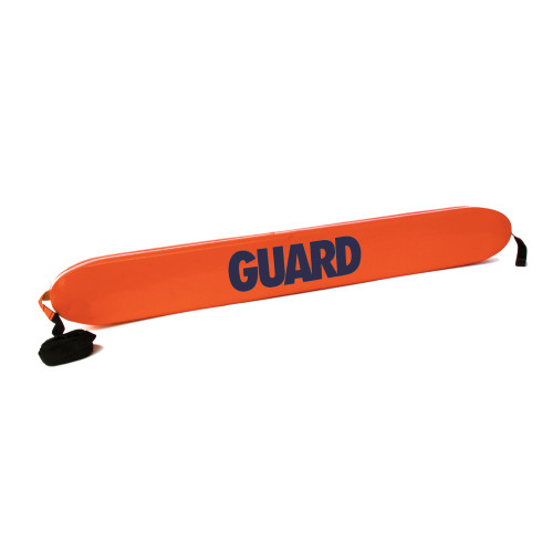 4' Orange, Blue, and Black Outdoor 50-Inch Rescue Tube with Guard Logo - IMAGE 1