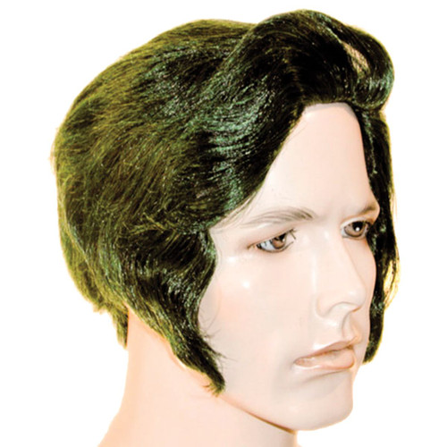 White Judge Men Adult Halloween Wig Costume Accessory - One Size - IMAGE 1