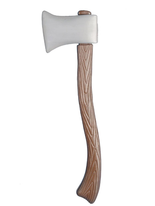 71" Brown and Gray Unisex Adult Halloween Axe Costume Accessory - IMAGE 1