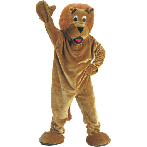Brown and Black Lion Mascot Unisex Adult Halloween Costume - One Size - IMAGE 1