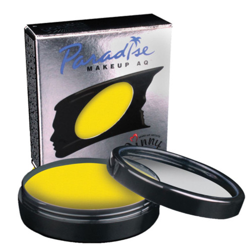 Yellow Unisex Adult Halloween Makeup Costume Accessory 1.4 oz. - IMAGE 1
