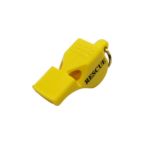 9.25" Yellow All-Around Sports Fox40 Whistle for Referees and Coaches - IMAGE 1
