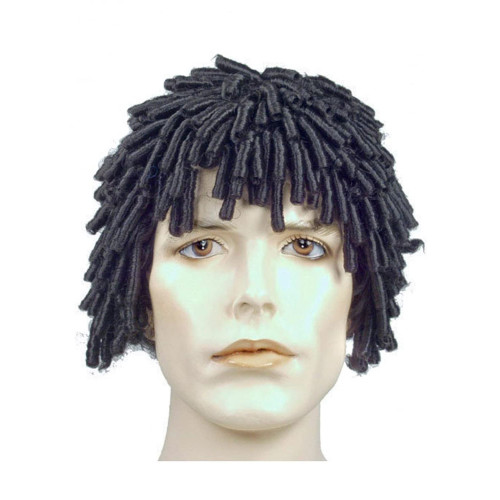 Platinum Blonde Dread Curl Men Adult Halloween Wig Costume Accessory - One Size - IMAGE 1