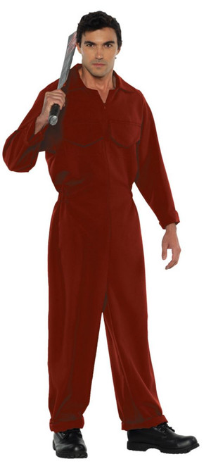 Red Classic Boiler Men Adult Halloween Suit - XXL - IMAGE 1
