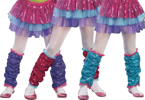 Pink Dance Craze Girl Child Leg Warmers Halloween Costume Accessory - One size - IMAGE 1