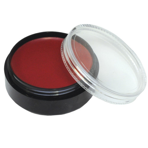 Red and Black Mask Cover Unisex Adult Halloween Makeup Costume Accessory 1 oz. - IMAGE 1