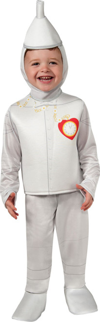 White Wizard of Oz Tin Man Toddler Halloween Costume - Medium - IMAGE 1