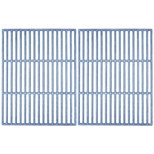 2pc Matte Cast Iron Cooking Grid for Swiss Gas Grills 27.5" - IMAGE 1