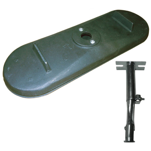 Cast Iron Oval Shaped Outdoor Burner for Falcon and Olympia Gas Grill Models - IMAGE 1