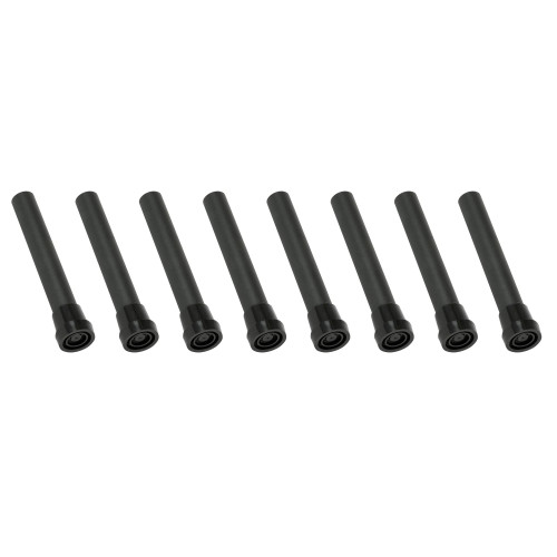 Set of 8 Black Outdoor Replacement Legs for Mini Trampolines and Rebounders 9" - IMAGE 1