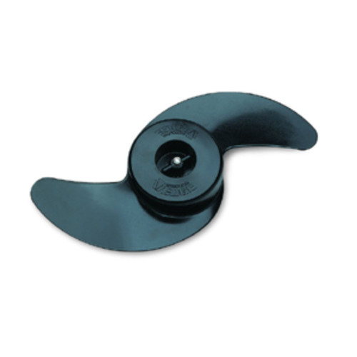 12" Black Contemporary MKP-7 Weedless Wedge Propeller - IMAGE 1