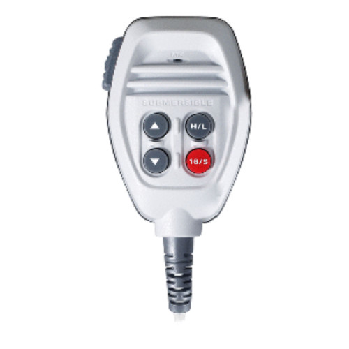 7" White Standard Horizon Microphone for GX18XX Series - IMAGE 1